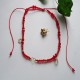 CHOKER ARTESANAL ROJO